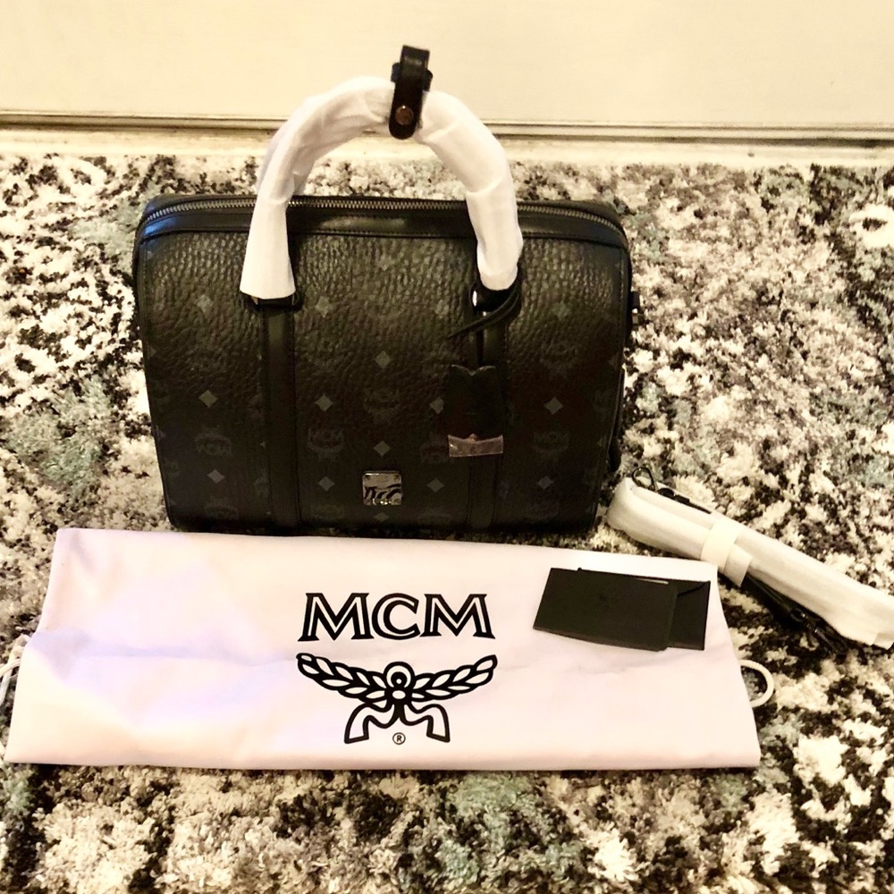 $ SOLD $ MCM BOSTON BAG. NEW WITH TAGS!